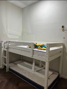 Single Size Bunk Bed Frame with Slide