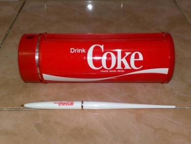 3501 coca cola coke pen stationary / card holder