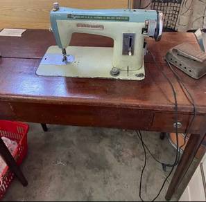 Antique Brother Sewing Machine 1351A Spoilt Rosak