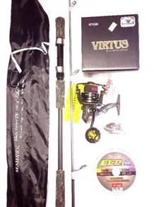 Ryobi virtus 5000 reel combo seahawk gachiri
