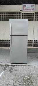 2door fridge refrigerator 350L LG peti sejuk