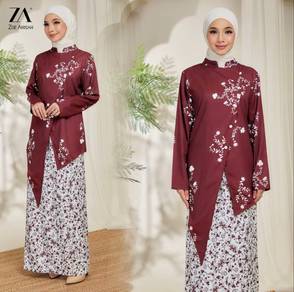 Kurung Kebaya 2XL Maroon