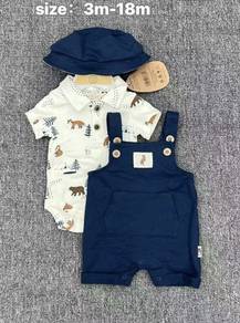 BAJU BABY (set , sekali dtg dgn topi )