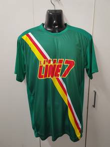 ITEM BARU_Baju Jersi LINE 7 size L Green