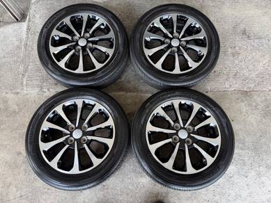 Rim original bezza axia advance 15 inch siap tayar