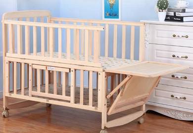 Extend Baby cot katil bayi infant bed budak 3