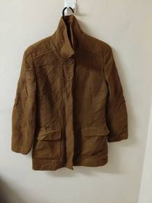 758.vintage wool guess jacket button up