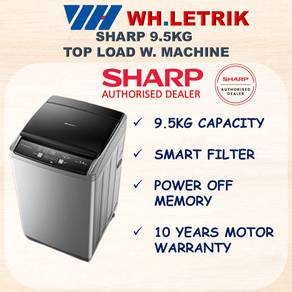Sharp 9.5KG Fully Auto W.Machine
