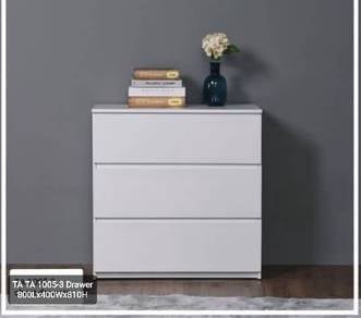 3 Layers Chest Of Drawer (3 Drawers)