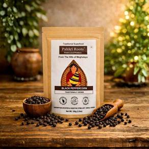 NATURAL PREMIUM WHOLE BLACK PEPPERCORNS 100 gms