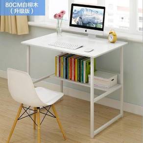 White drawer laci table meja office study 1