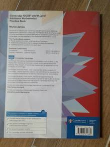 Cambridge IGCSE Add Maths Practice Book