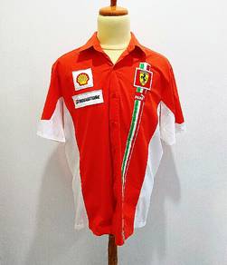 ferrari f1 shirt vintage amd racing puma long slee