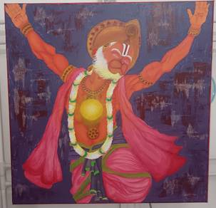 Original acrylic canvas paintings