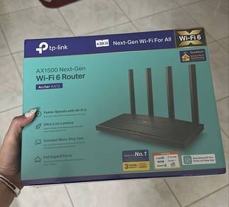 TP-LINK WiFi 6 AX1500 ( Archer AX12 ) Wi-Fi6router