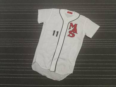 Mas 11 BY rawlings asics baseball jerseys size L