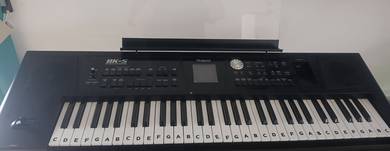Roland BK-5 keyboard with stand