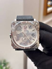 Bell & Ross BR S Grey Camouflage Camo MOP Dial