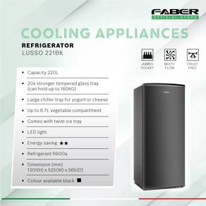 new faber refrigerator let go melaka