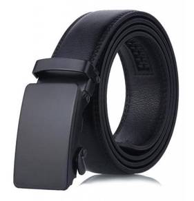 FULL BLACK Automatic Buckle Me Belt Tali Pinggang