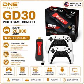 4K HDMI GAMESTICK TV Video Game GD30 2.4G Wireless