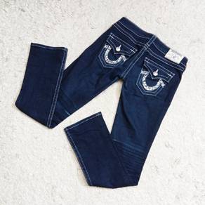 True Religion Cystal/Rhinestone Pocket Jeans