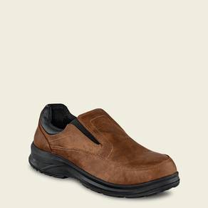 Safe Shoe Red Wing Oxford Low Brown 3253 EH NMT PR