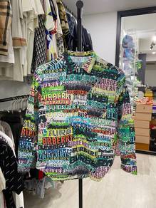 Authentic Burberry Graffiti L/S Shirt XL P23.5”