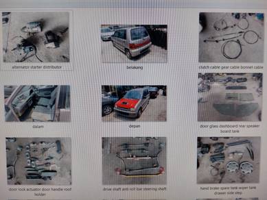 perodua kancil 850 spare part terpakai