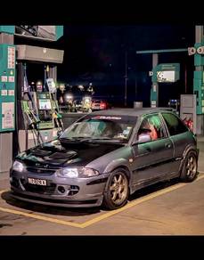 Proton Satria GLi in Kuantan, PHG