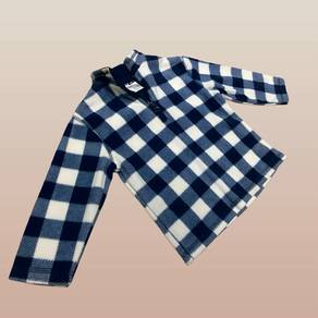 Premium Blue Checkered Sweater 3-4 Y.o. unisex