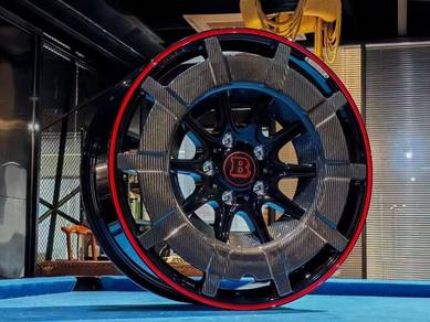 Mercedes W464 G900 Brabus 22 Rim Rocket Carbon