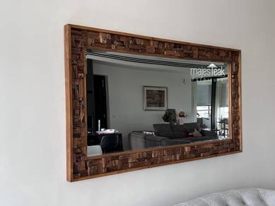 Teak Reclaimed Wall Mirror
