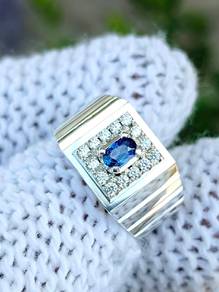 Cincin Blue Sapphire