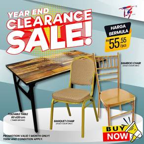 Year End Sale Chair & Table
