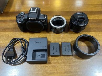 Canon EOS R50 + EF 50mm f/1.8 STM Complete Set