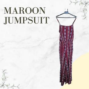 Maroon Jumpsuit