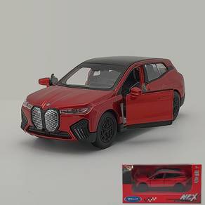 BMW iX 1:38 Die-cast Model Car - Red