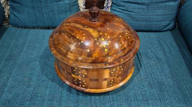 Unique Handmade Pakistani Wooden Food Box 