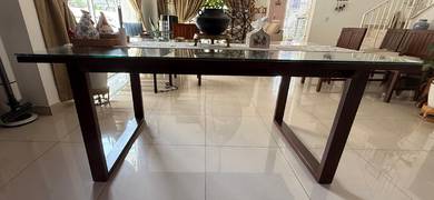 Solid teakwood dining table 