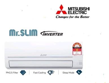 Mitsubishi  air cond 1hp free install  ( NEW )