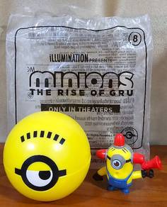 Mcdonalds Happy Meal Minion No.8 Fire Alarm Minion