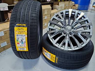Toyota Vellfire Alphard 18 inch Rim Tayar Baru 1