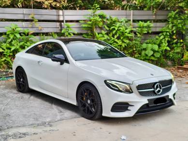2018 Mercedes Benz E300 300 COUPE AMG LINE