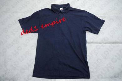 FRUIT OF THE LOOM - baju polo HEAVY 65/35 (ASLI)