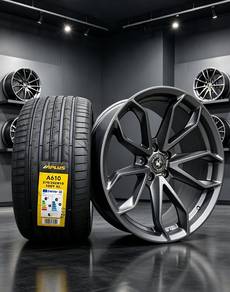 BMW 5 Series G30 19" Rim + Tayar Baru R480