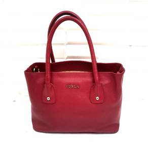 Furla Red Leather crossbody bag