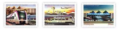 Mint Stamp KL Sentral Malaysia 2002