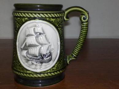 Cawan green mug cup