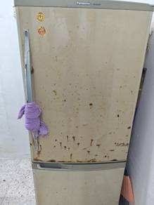 Used household refrigerator